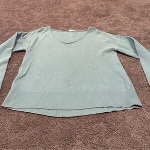 GAP Women's Light Blue Sweater Cardigan